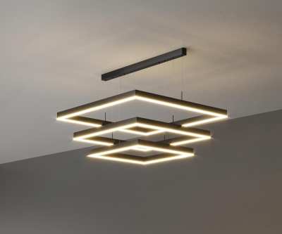 现代吊灯3D模型下载